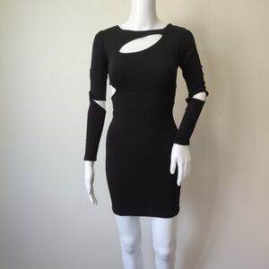 Donna Mizani S bodycon cutout stretch minidress